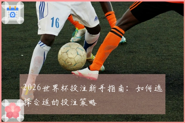 2026世界杯投注新手指南：如何选择合适的投注策略